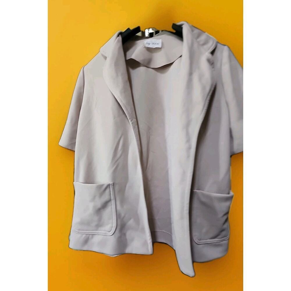 Vintage 60s Lady Devon‎ Women’s Jacket Open Front Mad Men Jackie O Classic A99